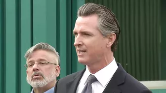 Newsom responds to criticism over maskless photo at Rams NFC Championship game