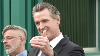 Newsom responds to criticism over maskless photo at Rams NFC Championship game