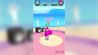 Twerk Race 3D Gameplay in Max Levels 9 - iOS, Android Game ▶009