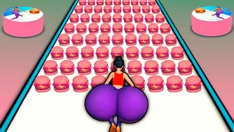 Twerk Race 3D All Level Gameplay iOS Android Mobile Gameplay Walkthrough Girl Runner Gameplay