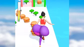 Twerk Race 3D All Level Gameplay iOS Android Mobile Gameplay Walkthrough Girl Runner Gameplay