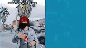 ¡Se salvó! Joven graba TikTok en la calle e intentan robarle su celular