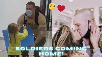 Soldiers Coming Home Compilation *emotional*