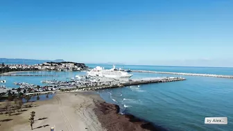 CRETE (KRETA) Rethymno - The AMAZING BEACH and the beautiful harbour ! Crete 2022 Kreta 2022