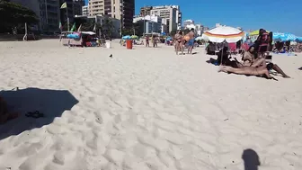 ???????? Summer ☀️????️ Rio de Janeiro - Brasil - Short Leblon Beach Walk 4K