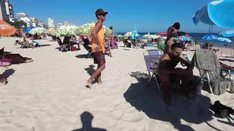 ???????? Summer ☀️????️ Rio de Janeiro - Brasil - Short Leblon Beach Walk 4K