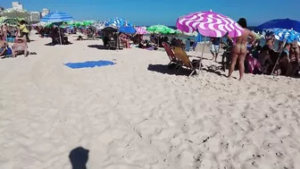 ???????? Summer ☀️????️ Rio de Janeiro - Brasil - Short Leblon Beach Walk 4K