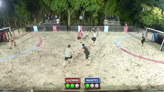 Beach Handball: Διάσημοι vs Μαχητές - Αγώνας 1  | Survivor | 01/02/2022