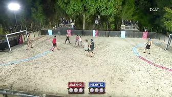 Beach Handball: Διάσημοι vs Μαχητές - Αγώνας 1  | Survivor | 01/02/2022