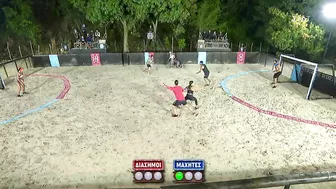 Beach Handball: Διάσημοι vs Μαχητές - Αγώνας 1  | Survivor | 01/02/2022