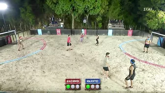 Beach Handball: Διάσημοι vs Μαχητές - Αγώνας 1  | Survivor | 01/02/2022