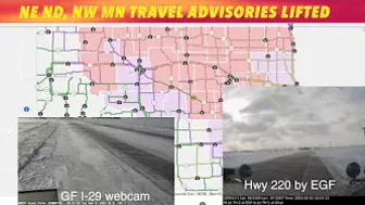 Travel Advisories Being Lifted Across Northern Valley