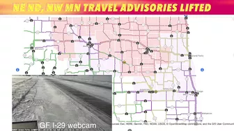 Travel Advisories Being Lifted Across Northern Valley