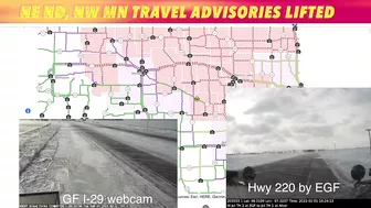 Travel Advisories Being Lifted Across Northern Valley