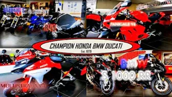 New BMW and Ducati Motorcycle Lineup (2021/2022 Models)