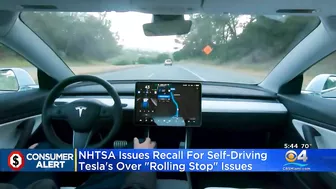 Tesla Issues Recall Due To Self-Driving Software Allowing Some Models To Conduct ‘Rolling Stops’