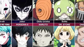 Famous Anime Characters Without their Mask