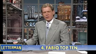 Top Ten Celebrity Top Ten Moments | Letterman