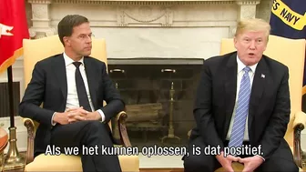 Mark Rutte zegt 'Nee' tegen Donald Trump