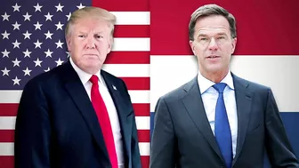 Mark Rutte zegt 'Nee' tegen Donald Trump