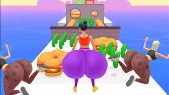 Twerk Race 3D Android Games All Levels iOS, Android Mobile Walkthrough Update (Level 44-45) I AGTV