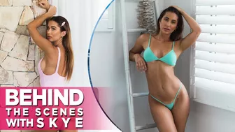 Hot Lingerie & Sexy Bikinis: Exclusive BTS With Lovely Skye