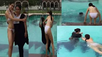 Sara Ali New Video In Bikini|Sara Ali Khan Masti With Her Friend