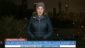 Major winter storm creates travel chaos across U.S.