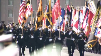 Firefighters Travel From Across The Country To Attend Memorial Service For 3 Baltimore Firefighters