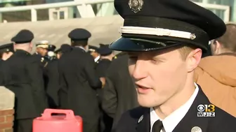 Firefighters Travel From Across The Country To Attend Memorial Service For 3 Baltimore Firefighters