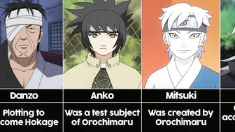 Naruto Characters Backstories I Anime Senpai Comparisons