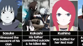 Naruto Characters Backstories I Anime Senpai Comparisons