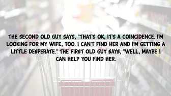 Funny Joke - Husband Looking For His Lost Wife At The Store When This Happens