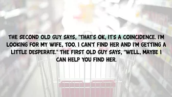 Funny Joke - Husband Looking For His Lost Wife At The Store When This Happens