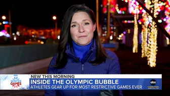 Olympians struggle inside the bubble of Beijing Games l GMA