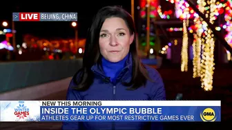 Olympians struggle inside the bubble of Beijing Games l GMA