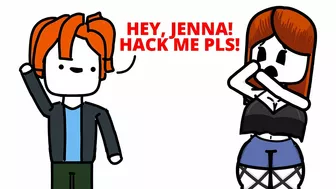 Jenna The Hacker is Back in Roblox 2