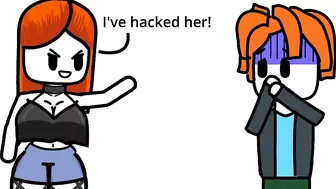 Jenna The Hacker is Back in Roblox 2