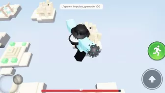 i got launched by the new impulse grenade in roblox bedwars