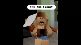 When your MOM doesn't believe you!! (Meme) ROBLOX #shorts