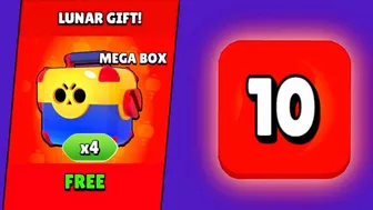 WHAAT!?!!?? FREE LUCKY MEGA BOXES- Brawl stars