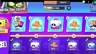 WHAAT!?!!?? FREE LUCKY MEGA BOXES- Brawl stars