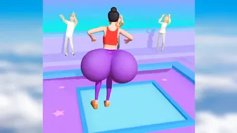 Twerk Race 3D All Level Gameplay iOS Android Mobile Gameplay Walkthrough Max Level Gameplay Ball Run