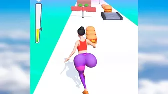 Twerk Race 3D All Level Gameplay iOS Android Mobile Gameplay Walkthrough Max Level Gameplay Ball Run