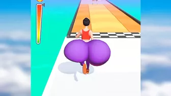 Twerk Race 3D All Level Gameplay iOS Android Mobile Gameplay Walkthrough Max Level Gameplay Ball Run