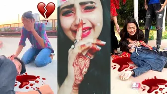 Sad Breakup ???????????? MX Taka Tak video #Tiki_love_story????Fnuuy sad tikTOK shayari #Hindi moj part 209