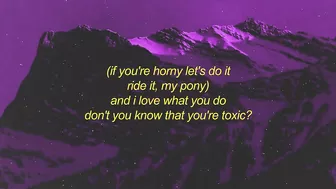 Britney Spears, Ginuwine - Toxic X Pony (TikTok Remix) Lyrics | with a taste of your lips