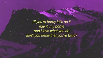 Britney Spears, Ginuwine - Toxic X Pony (TikTok Remix) Lyrics | with a taste of your lips