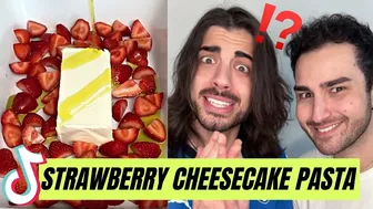 Italians reacting to TikTok Horror STRAWBERRY PASTA - Lionfield