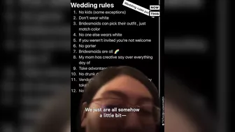 Bride-to-Be's Wedding Rules Go Viral on TikTok